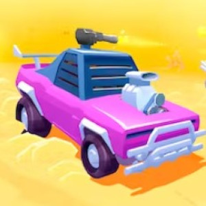 Desert Riders: Car Battle Game