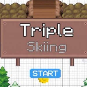 Triple Skiing 2D